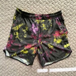 Legends LUKA 7" Lined Limited Edition Shorts (Tie Dye Black)
